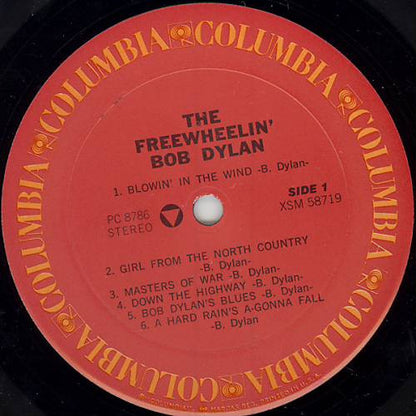Bob Dylan : The Freewheelin' Bob Dylan (LP, Album, RE, Car)