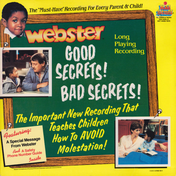 Webster* : Good Secrets! Bad Secrets! (LP)