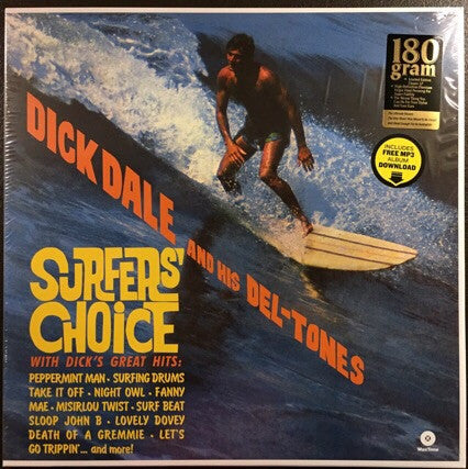 Dick Dale And His Del-Tones* : Surfers' Choice (LP, Album, Ltd, RE, 180)