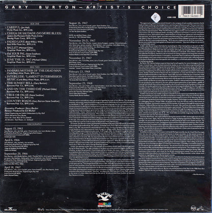 Gary Burton : Artist's Choice (LP, Comp, RM)