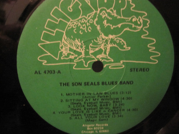 The Son Seals Blues Band : The Son Seals Blues Band (LP, Album)