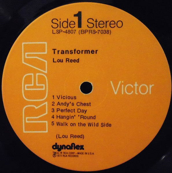 Lou Reed : Transformer (LP, Album, Ind)