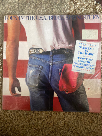 Bruce Springsteen : Born In The U.S.A. (LP, Album, Pit)