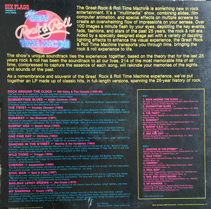 Various, Six Flags Orchestra & Chorus : Six Flags Presents Hits From 'The Great Rock & Roll Time Machine' (LP, Comp)