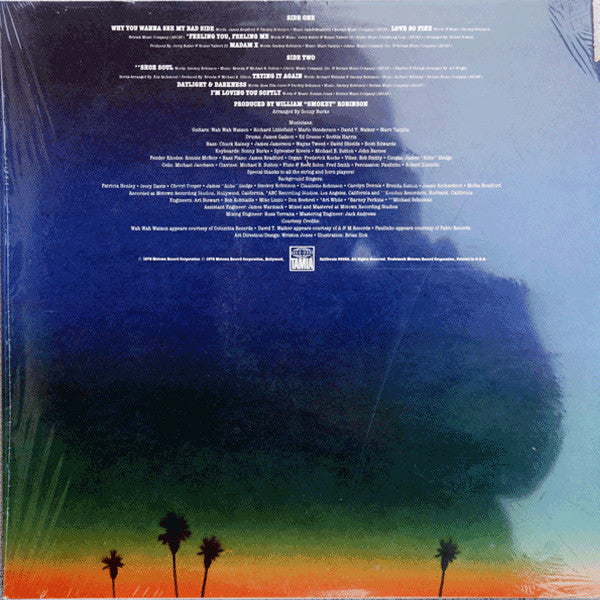 Smokey Robinson : Love Breeze (LP, Album, Sup)
