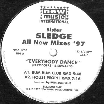 Sister Sledge : All New Mixes '97 (2x12")