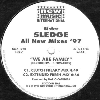 Sister Sledge : All New Mixes '97 (2x12")