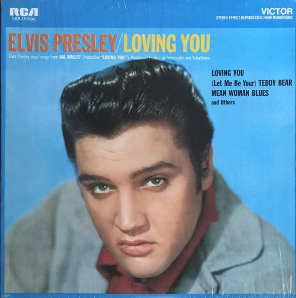 Elvis Presley : Loving You (LP, Album, RE, Ind)