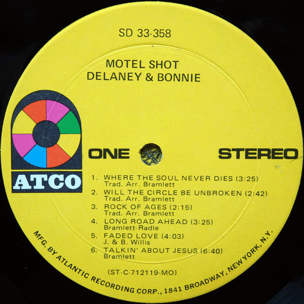 Delaney & Bonnie & Friends : Motel Shot (LP, Album, MO )