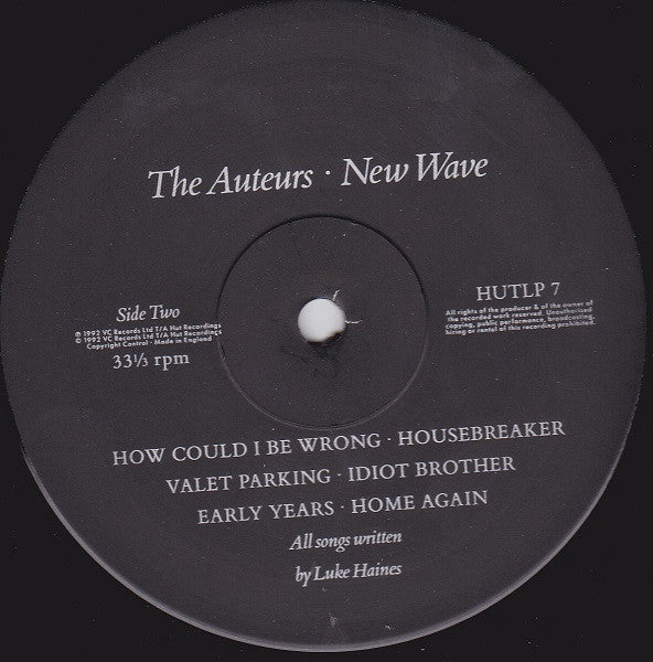 The Auteurs : New Wave (LP, Album + 7", Single, Ltd)