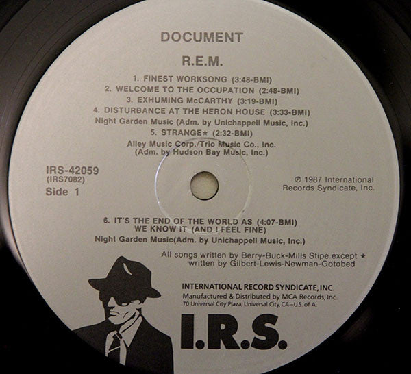 R.E.M. : Document (LP, Album)