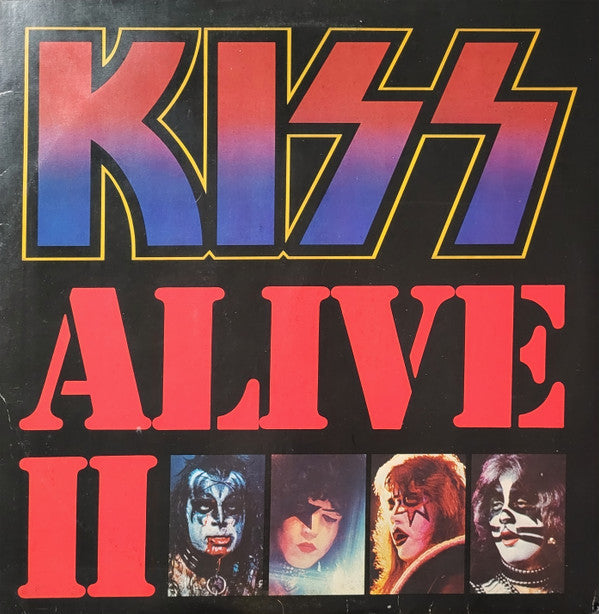 Kiss : Alive II (2xLP, Album, San)