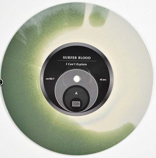 Surfer Blood : I Can't Explain / Death And The Maiden (7", Single, Ltd, Num, Oli)