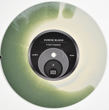 Surfer Blood : I Can't Explain / Death And The Maiden (7", Single, Ltd, Num, Oli)