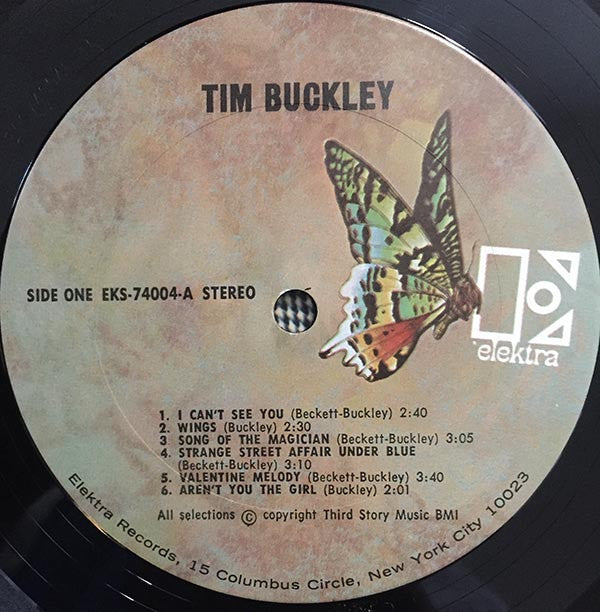 Tim Buckley : Tim Buckley (LP, Album, RE)