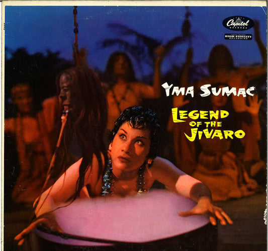 Yma Sumac : Legend Of The Jivaro (LP, Album, Mono, RE, Scr)