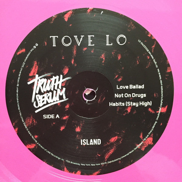 Tove Lo : Truth Serum (10", EP, RSD, Ltd, RE, Pin)