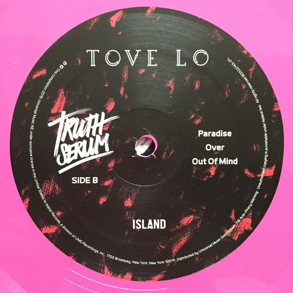 Tove Lo : Truth Serum (10", EP, RSD, Ltd, RE, Pin)