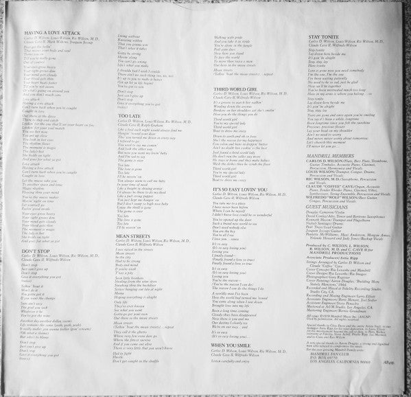 Mandrill : New Worlds (LP, Album, Ter)