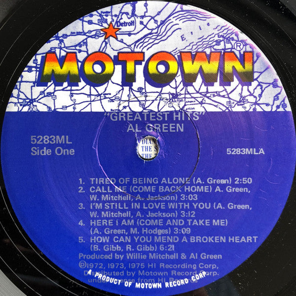 Al Green : Greatest Hits (LP, Comp, RE)
