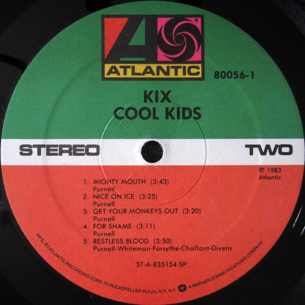 Kix (3) : Cool Kids (LP, Album, Spe)