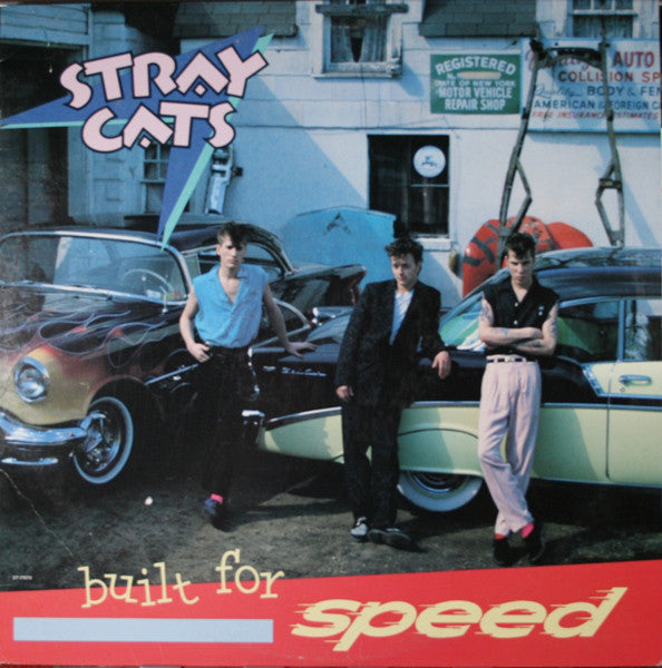 Stray Cats : Built For Speed (LP, Album, Comp, Jac)