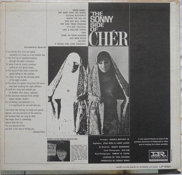 Chér* : The Sonny Side Of Chér (LP, Album, Mono)