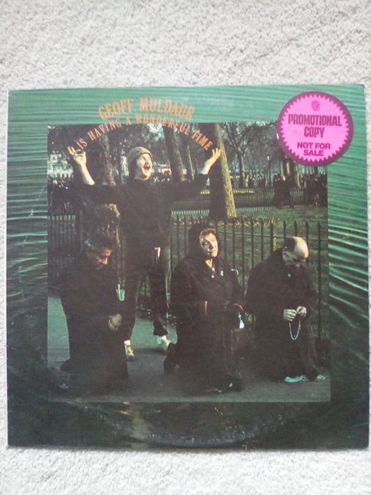 Geoff Muldaur : Is Having A Wonderful Time (LP, Album, Promo, San)