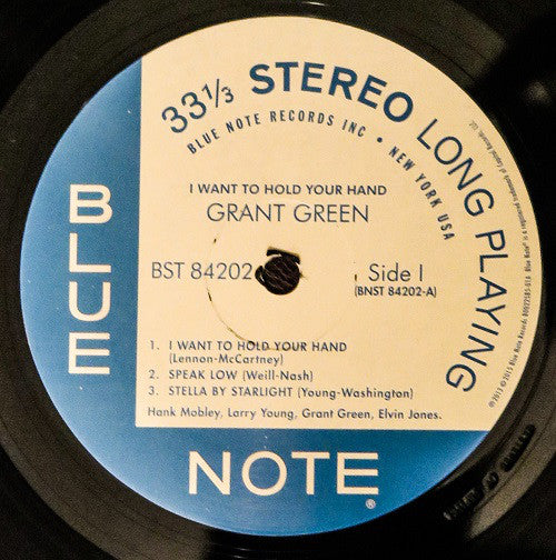 Grant Green : I Want To Hold Your Hand (LP, Album, RE, RM)