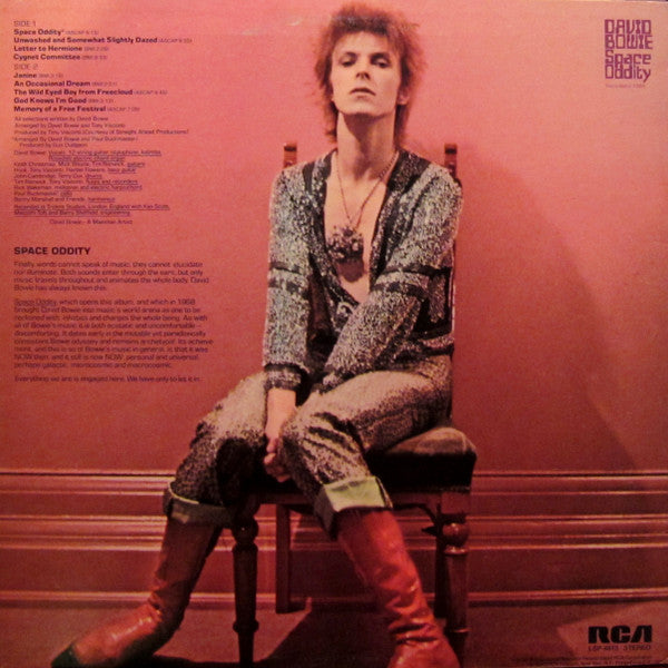 David Bowie : Space Oddity (LP, Album, RE, Ind)