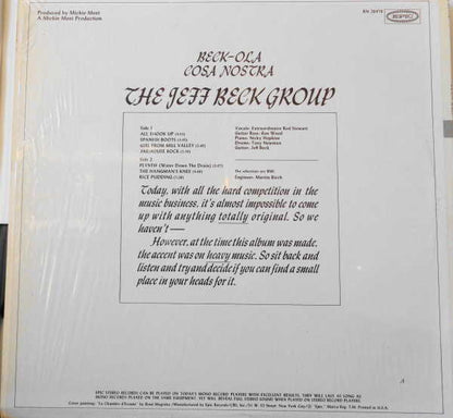 The Jeff Beck Group* : Beck-Ola (LP, Album, Ter)