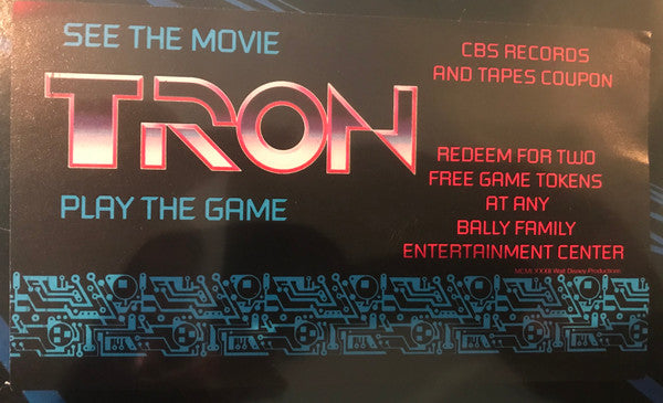 Wendy Carlos : Tron (Original Motion Picture Soundtrack) (LP, Ter)