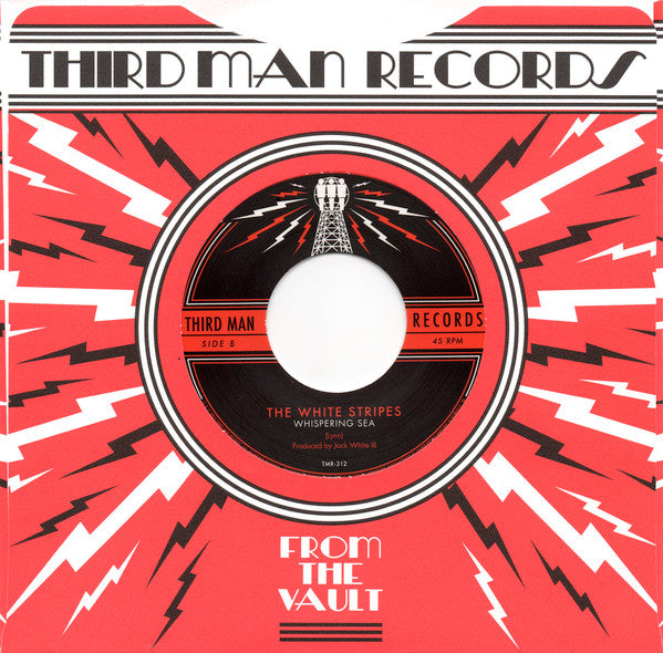 The White Stripes : Rated X (7", Whi)