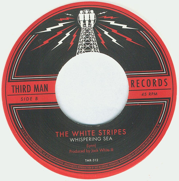 The White Stripes : Rated X (7", Whi)
