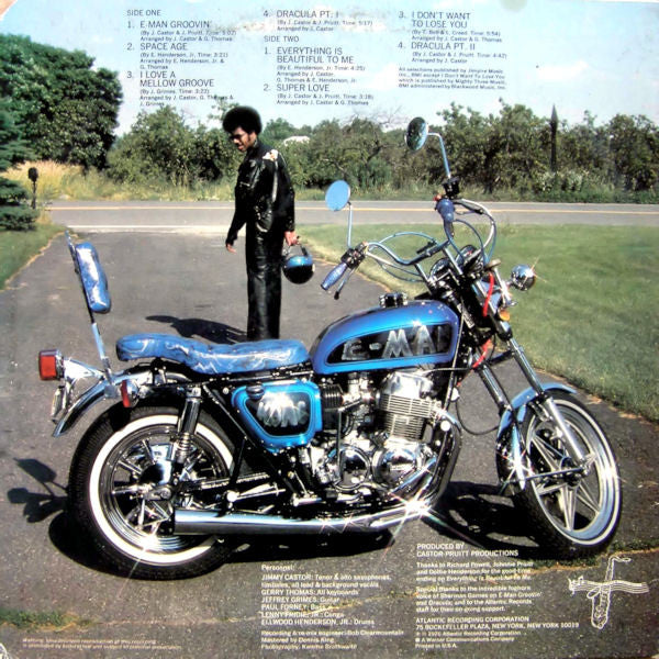 The Jimmy Castor Bunch Featuring The Everything Man : E-Man Groovin' (LP, Album, PR )