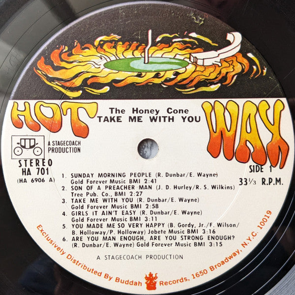 Honey Cone : Take Me With You (LP, Album)