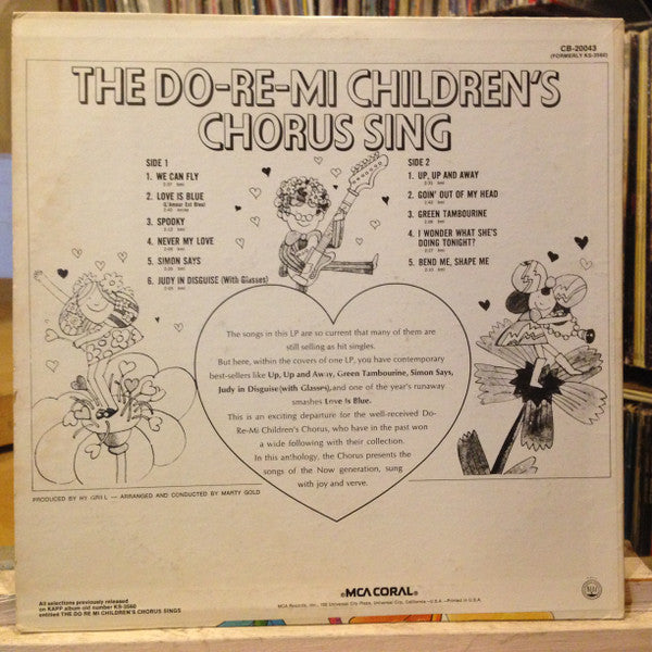 Do Re Mi Children's Chorus : Do Re Mi Children's Chorus Sing  (LP, Album)