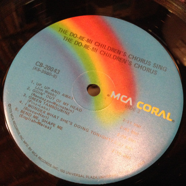 Do Re Mi Children's Chorus : Do Re Mi Children's Chorus Sing  (LP, Album)