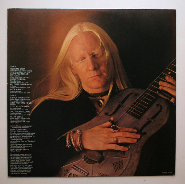 Johnny Winter : Still Alive And Well (LP, Album, Pit)