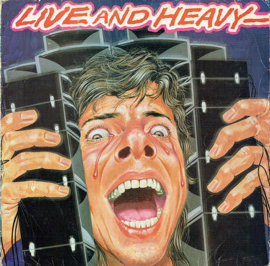 Various : Live And Heavy (LP, Comp)
