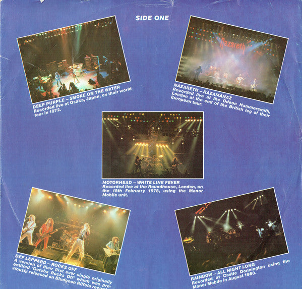Various : Live And Heavy (LP, Comp)