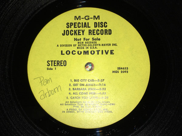 Locomotive (7) : Locomotive (LP, Album, Promo, Gat)