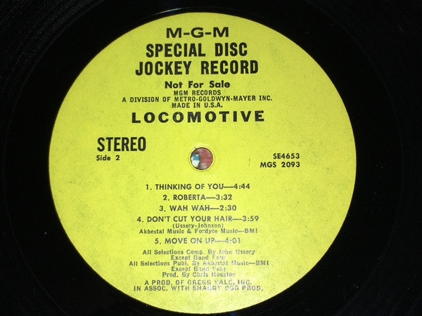 Locomotive (7) : Locomotive (LP, Album, Promo, Gat)