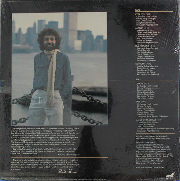 Frank Ferrucci : Jewel Eyes (LP, Album)