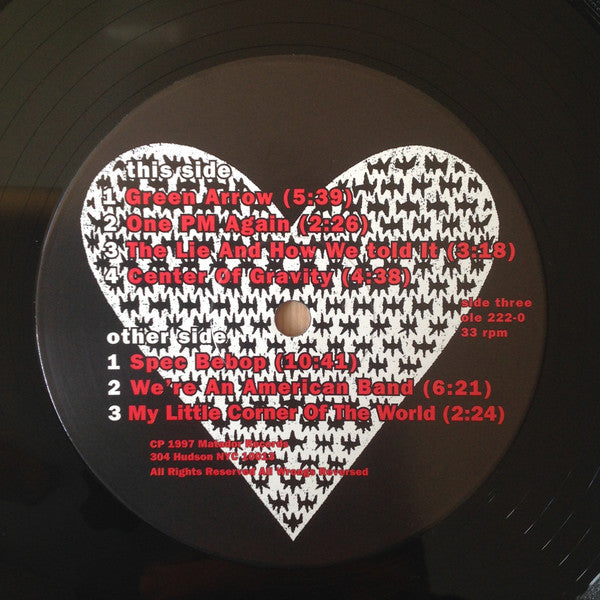 Yo La Tengo : I Can Hear The Heart Beating As One (2xLP, Album, RE)