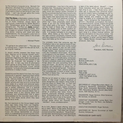 Steely Dan : Aja (LP, Album, Gat)