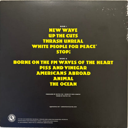 Against Me! : New Wave (LP, Album, Ltd, Yel)