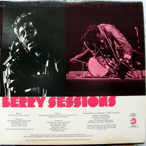 Chuck Berry : The London Chuck Berry Sessions (LP, Album, RE, Pre)