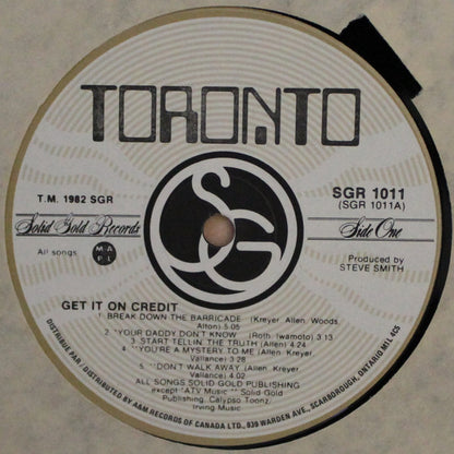 Toronto (4) : Get It On Credit (LP, Album)