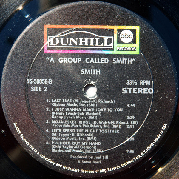 Smith (3) : A Group Called Smith (LP, Album, Mon)
